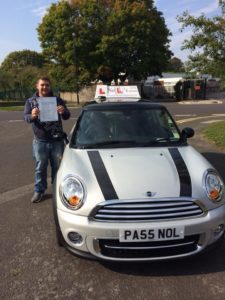 Alan passed with just 1 fault