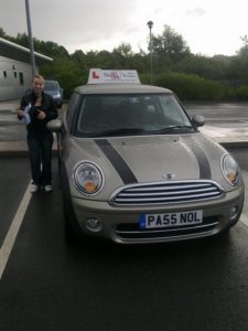 Caterina passed first time