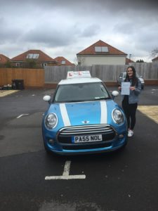 Elsie Jackson Passed First Time With No L's of Bristol
